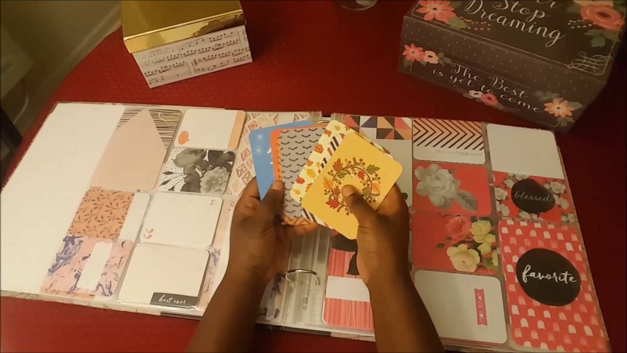 How to Organize Project Life Cards!