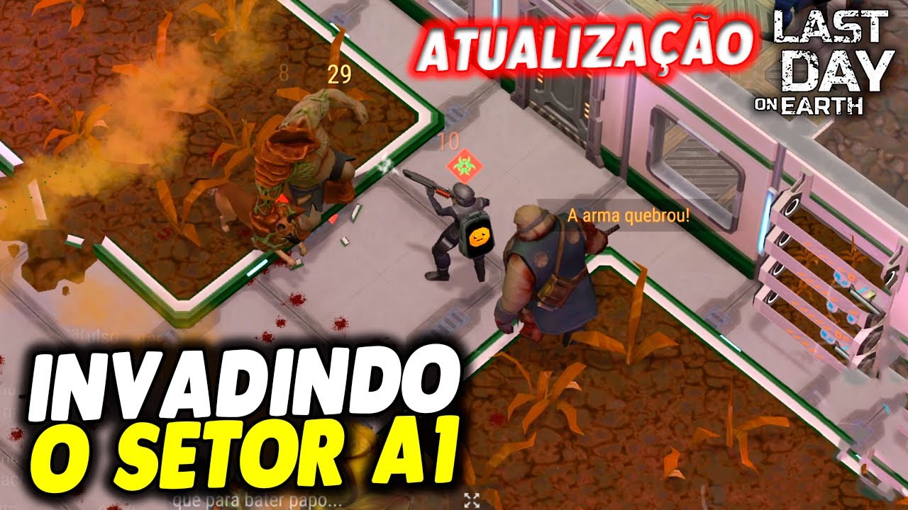 INVADINDO O SETOR A1 DO LABORAT&Oacute;RIO ATUALIZA&Ccedil;&Atilde;O 1.17.11 - Last Day On Earth