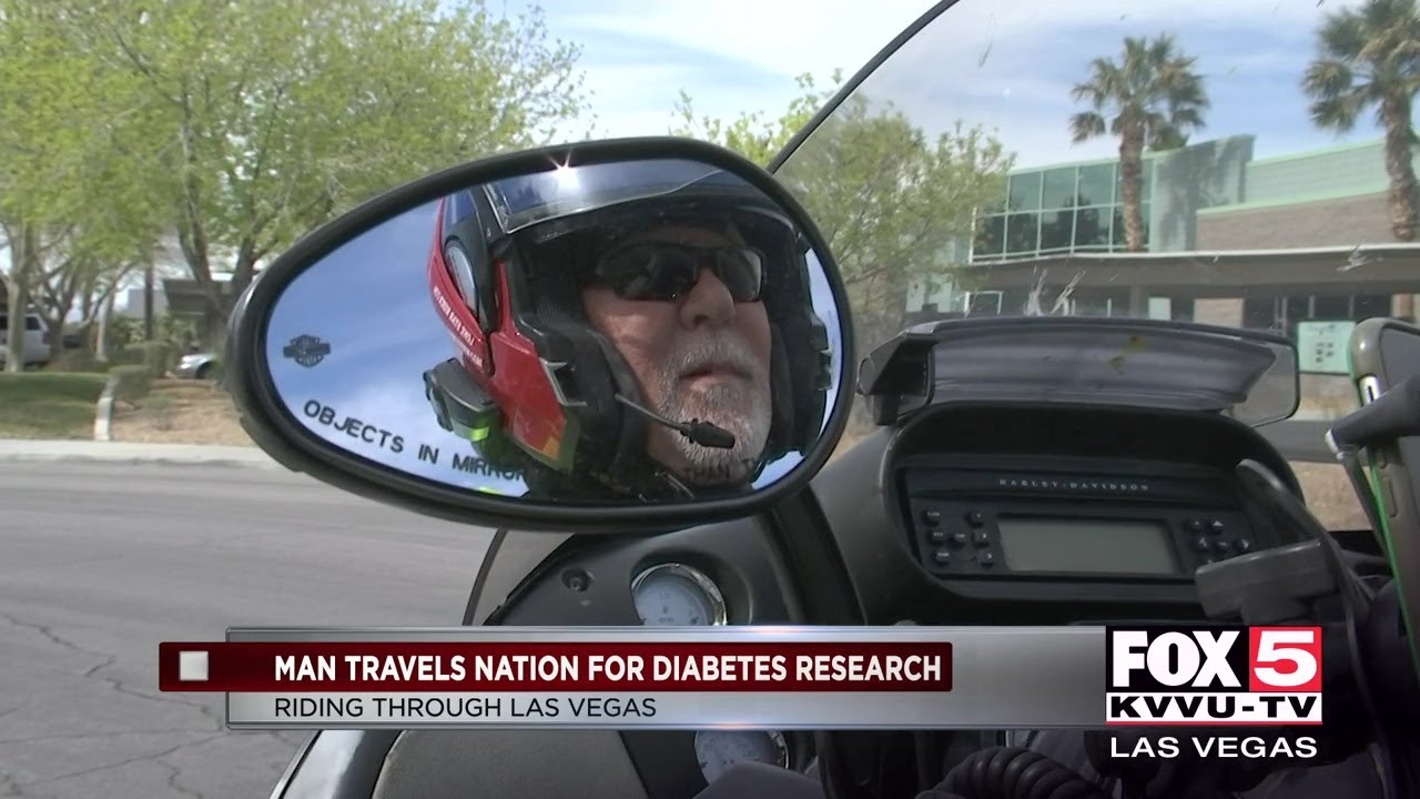 Man traveling nation to raise awareness for diabetes research