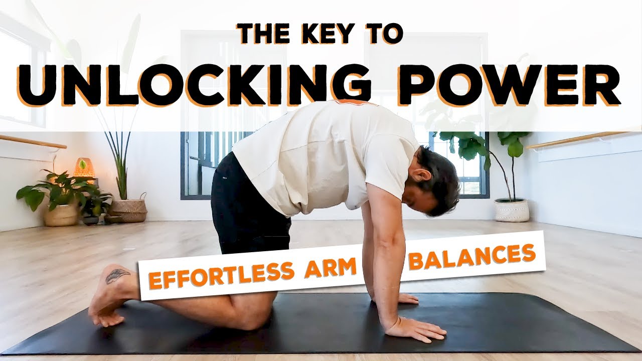 Unlock your shoulder power - effortless arm balances and plank - Nicky G
