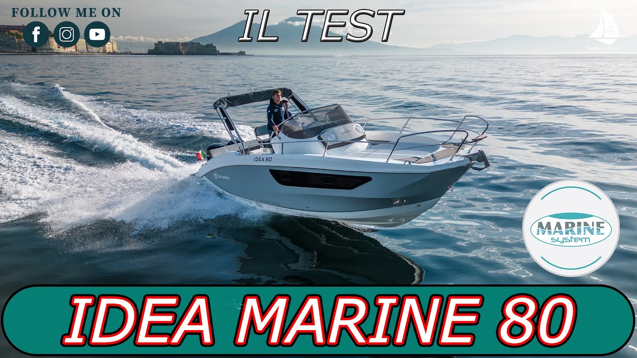 Idea Marine 80 + Tohatsu 140 Mega - IL TEST