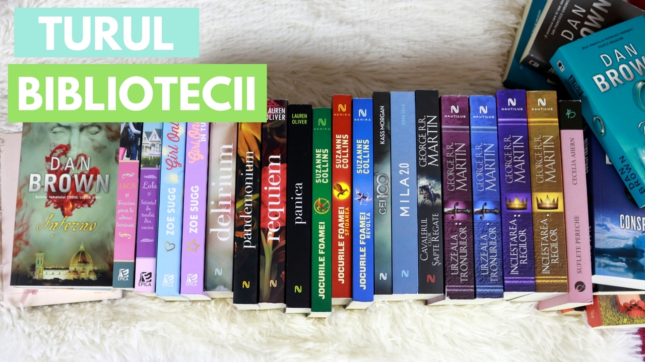 Turul Bibliotecii Mele | Bookshelf Tour 2017 | Anitanna