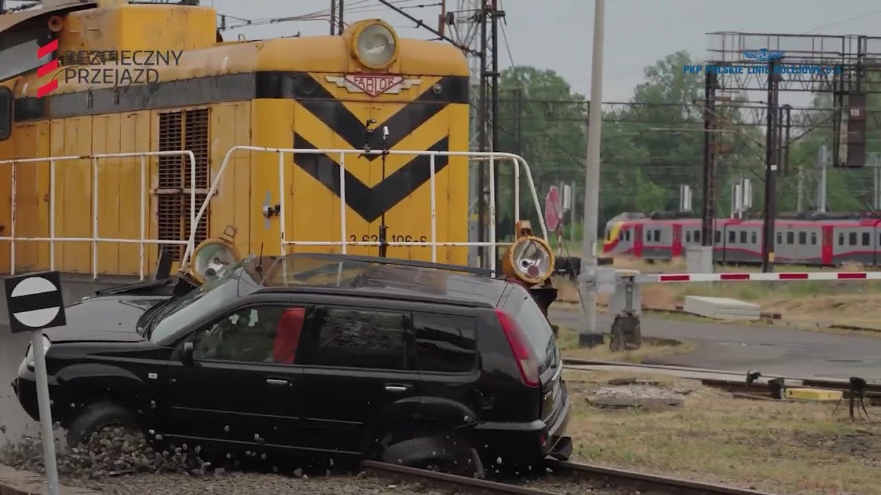 Samochód z pociągiem nie ma szans 25.08.2023
