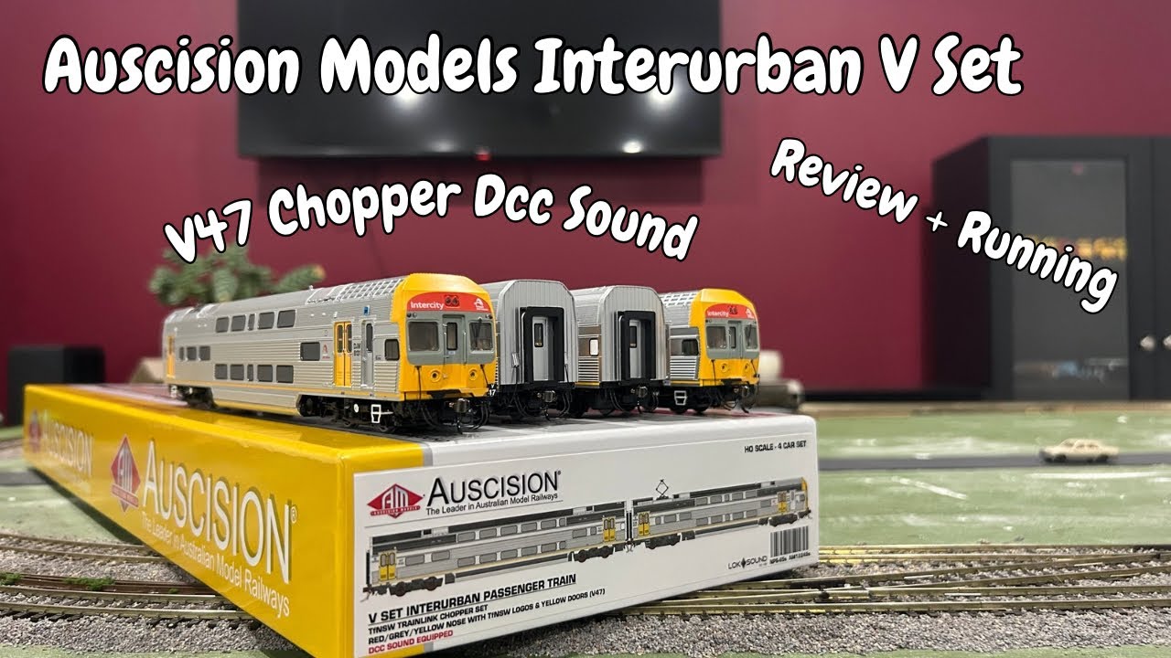 Auscision Models Re-Run Interurban V Set | Review & Running