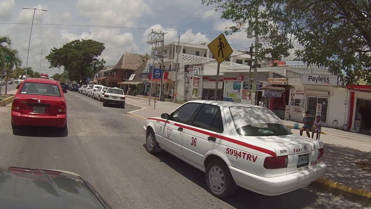 Tulum Quintana Roo México.  Un paseito por el pueblo.