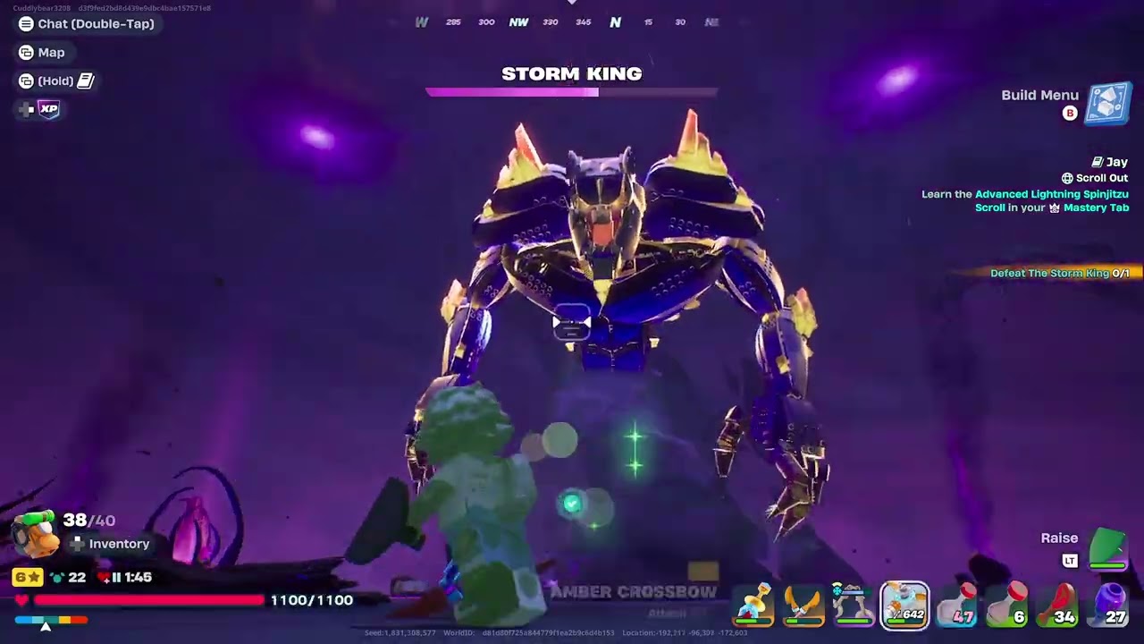 Defeating The storm king