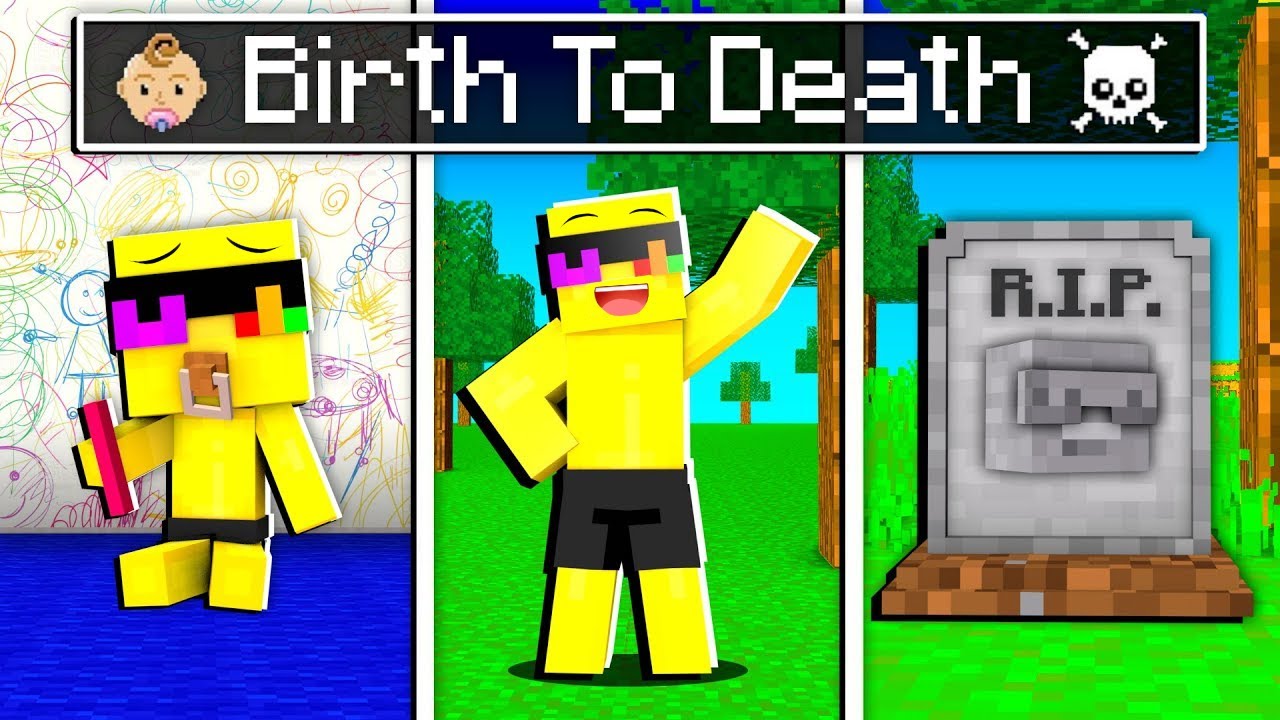 BIRTH to DEATH of Sunny In Minecraft!