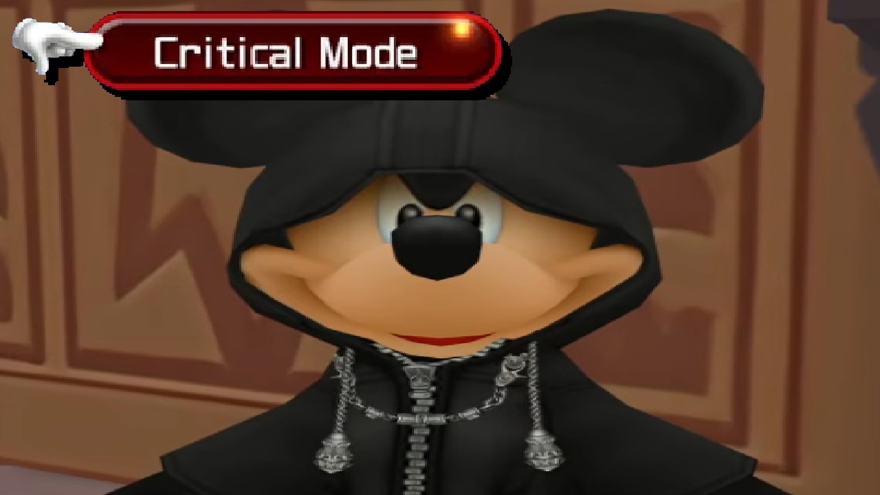 KH2 Critical Mode - Sora Mentions the Door to Darkness