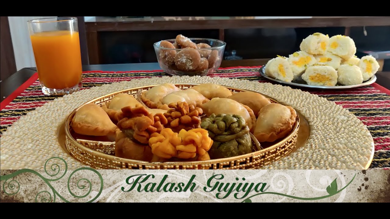 Kalash Gujiya | Gujiya Recipe | Mawa Gujiya | Colourful gujiya | Meetha Kalash | How to make gujiya