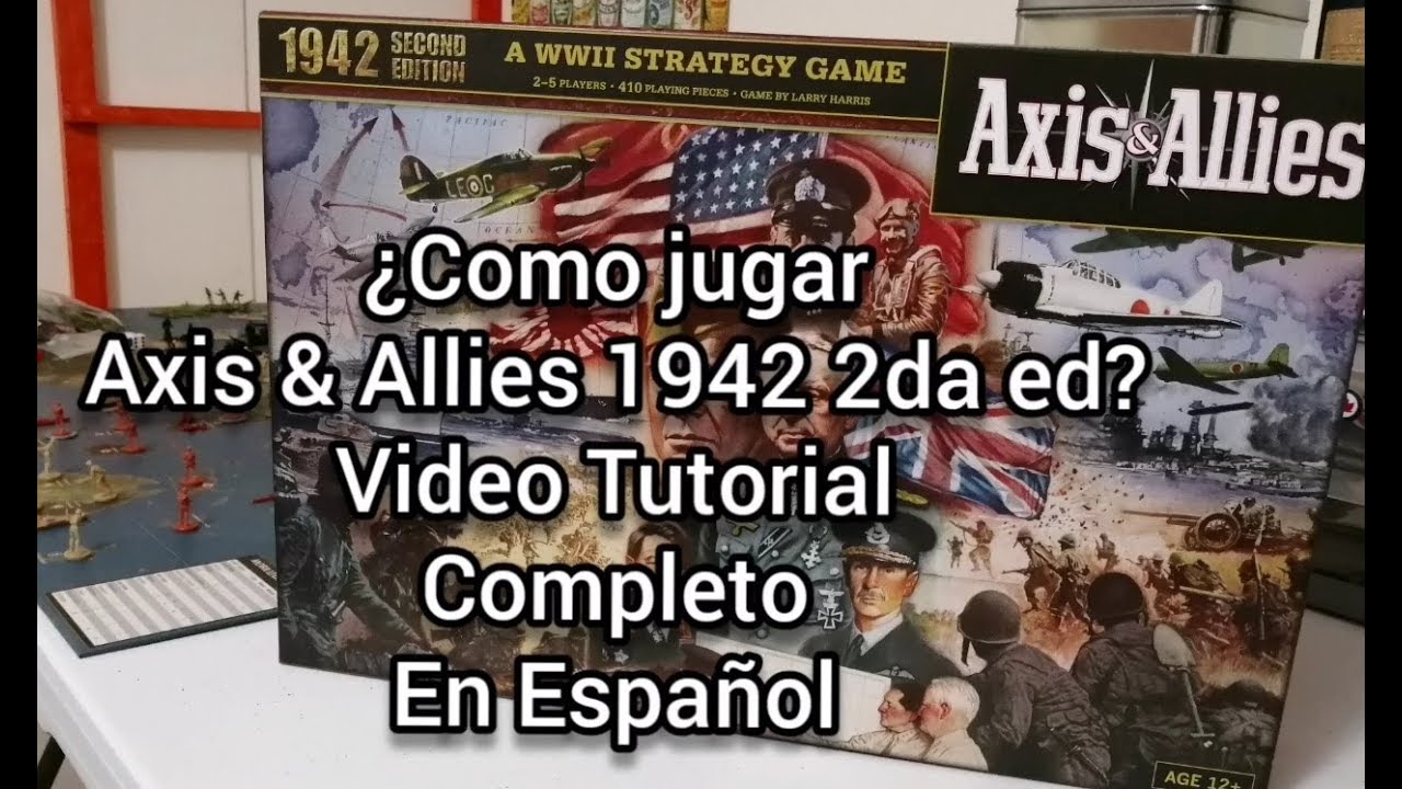 Como jugar Axis & Allies 1942 2a edicion Completo español