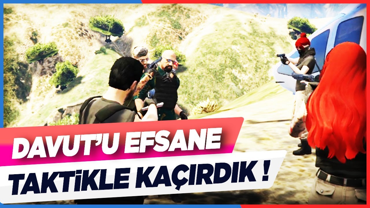 DAVUT'U EFSANE TAKTİKLE KAÇIRIP VURDUK ! GTA 5 ROLEPLAY