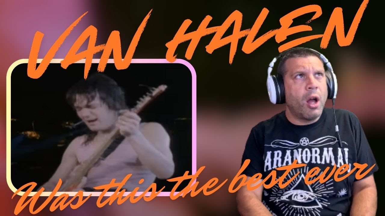 My first time hearing | Van Halen Eruption Guitar solo | Reaction!!!