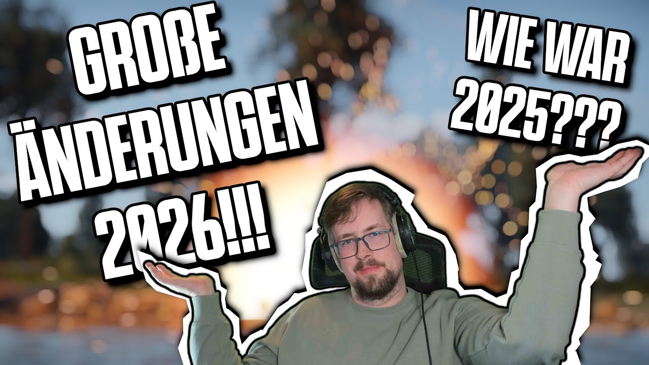 Gro&szlig;e &Auml;nderung in 2026! Und wie war eigentlich 2025 f&uuml;r meinen Kanal?