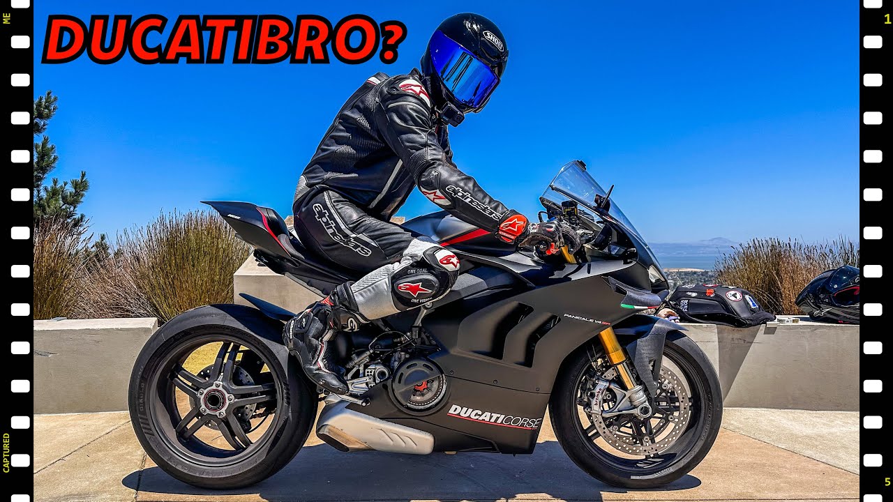 TEST RIDING THE DUCATI V4 SP!