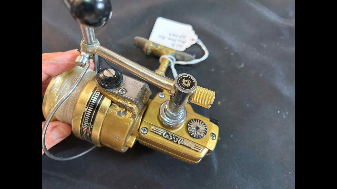 Daiwa GS-30 Part 2 -- Service and Lubrication -- Young Martin's Reels