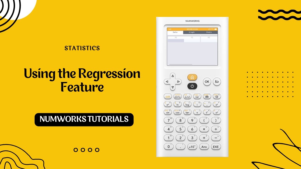 Regression Feature - Statistics | Numworks Series