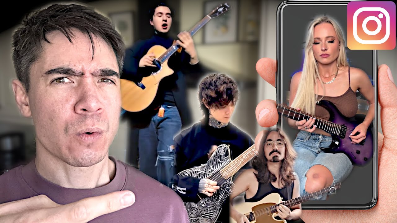 Reacting to Instagram’s MOST FAMOUS Guitarists – Tim Henson, Sophie Lloyd, Mateus Asato, Marcin