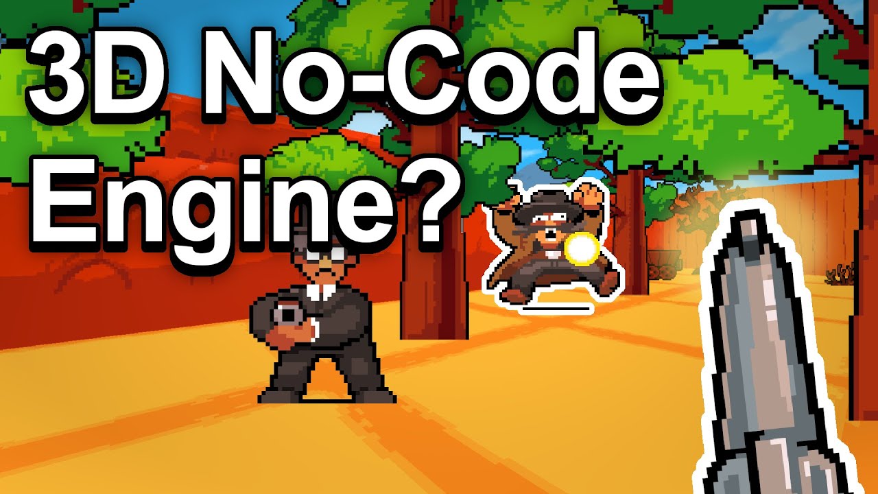 3D No-Code Game - A GDevelop Community Extension