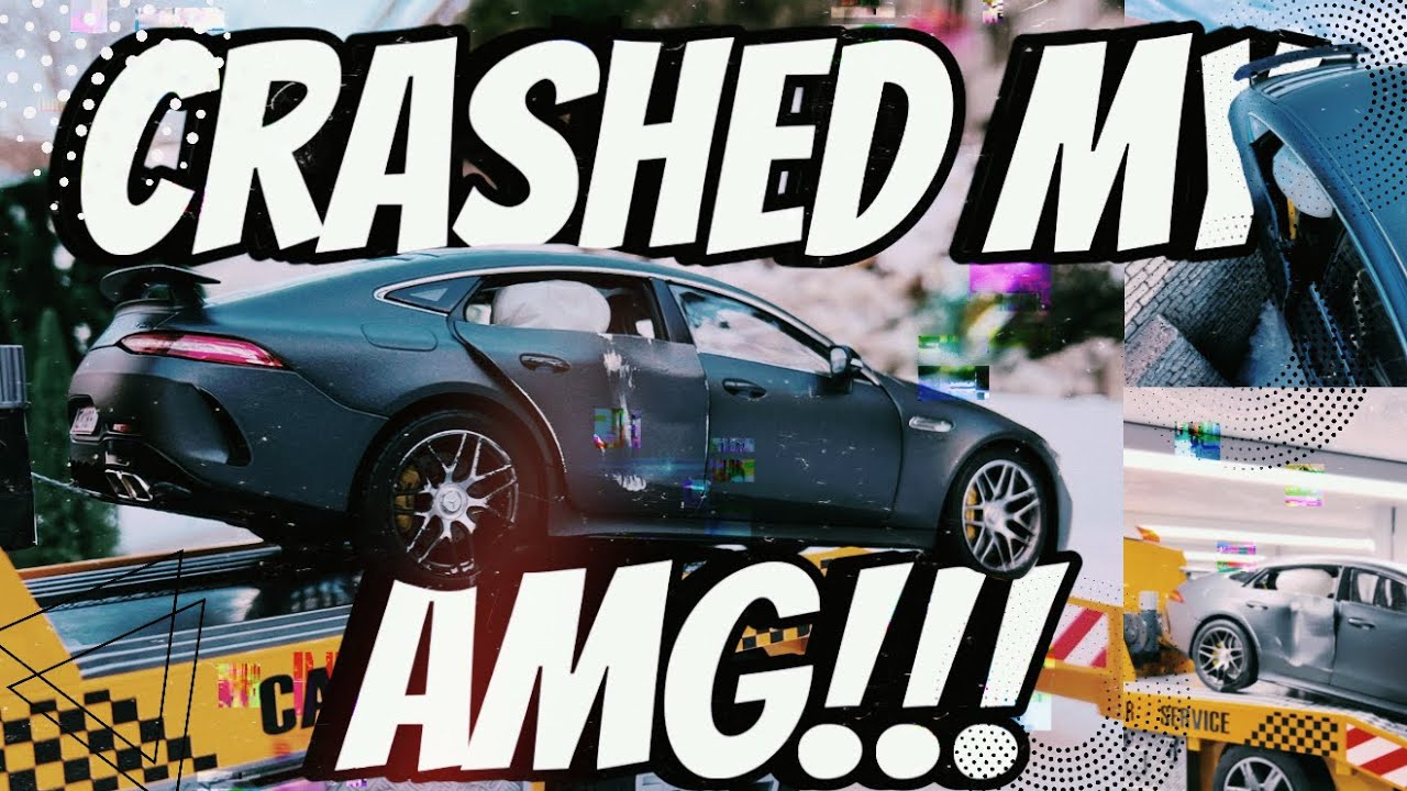 CRASHED MY AMG GT63!!! 😱🤕🛠️