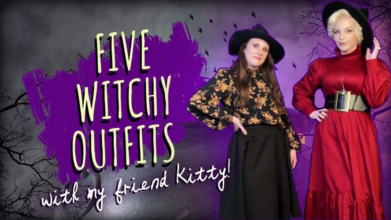Five Witchcore Outfits for Yule! (Or Any Day of the Year) - with Kitty Anne Coven!