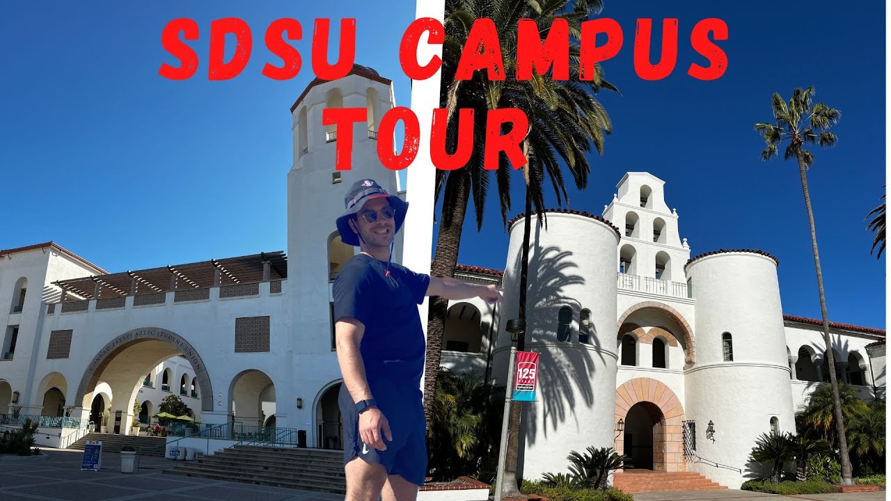 AUSLANDSSEMESTER USA - San Diego State University Campus Tour Pt. 2 - Hepner Hall