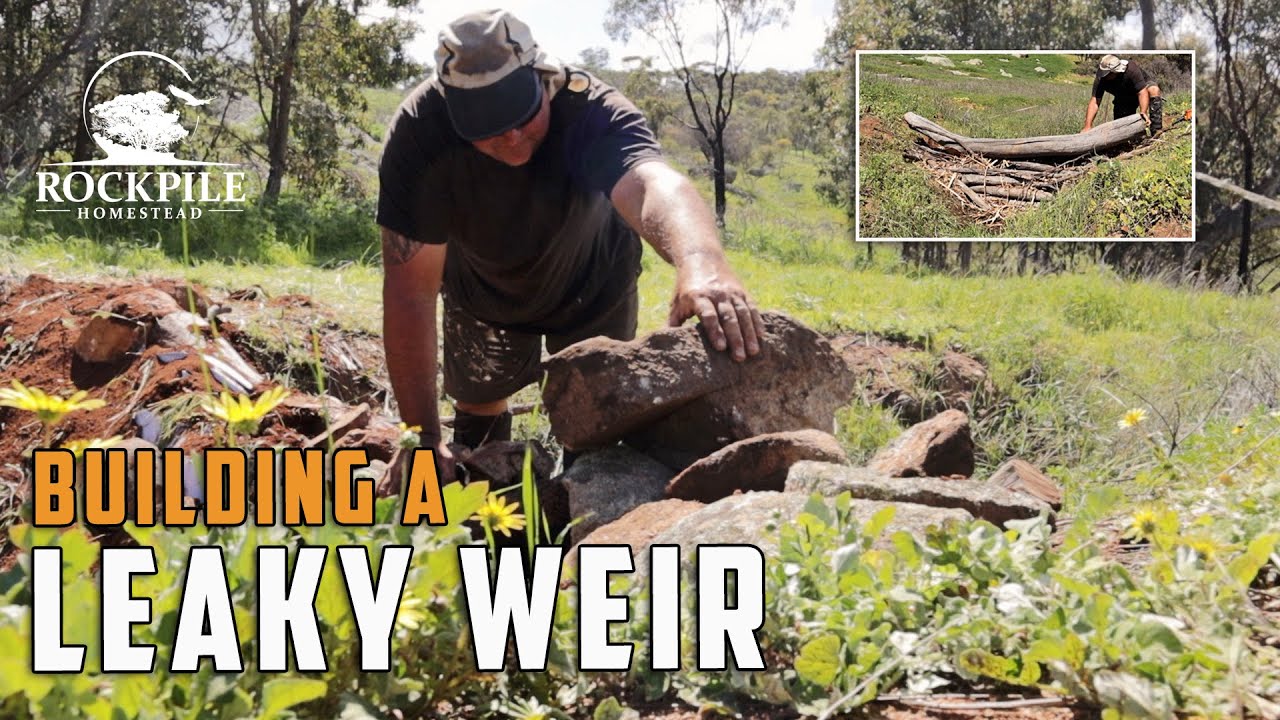 Building a leaky weir start to finish in one day | Slow the water and rehydrate the land