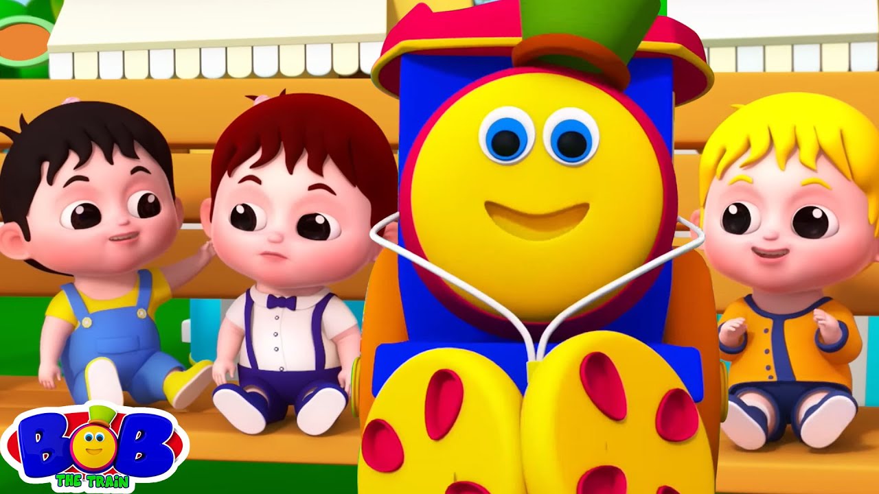Five Little Babies Jumping On The Bed Nursery Rhymes And Kids Songs