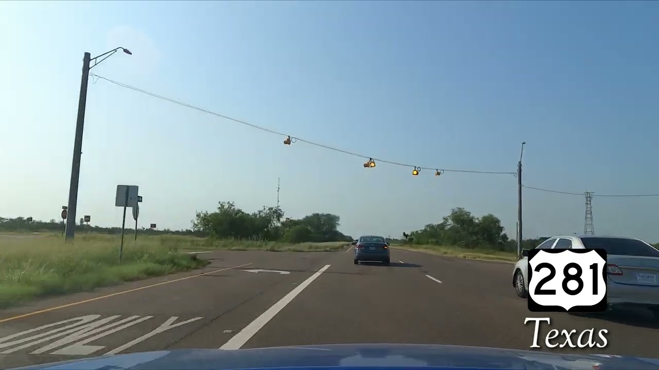 U S 281 End to End Tour  Day 1 Part 3 (Near Encino, TX to San Antonio, TX)