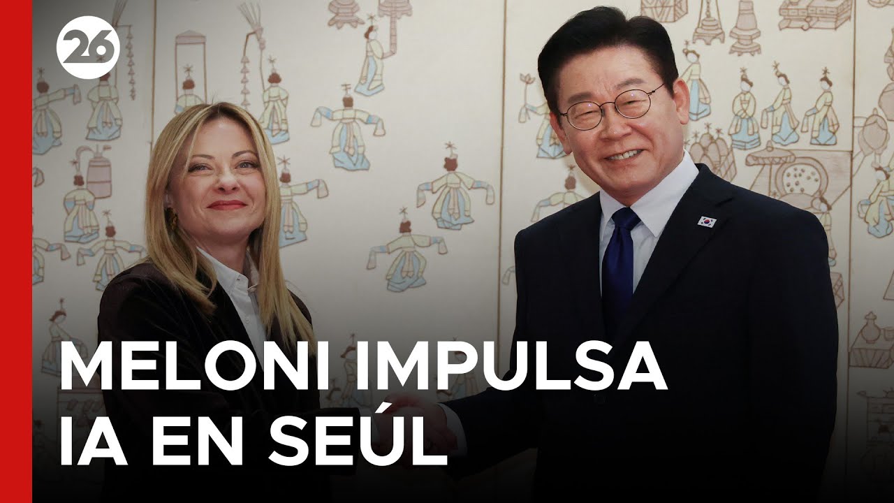 🇮🇹 ACUERDO POR SEMICONDUCTORES E INTELIGENCIA ARTIFICIAL | Meloni se reunió con Lee Jae-myung