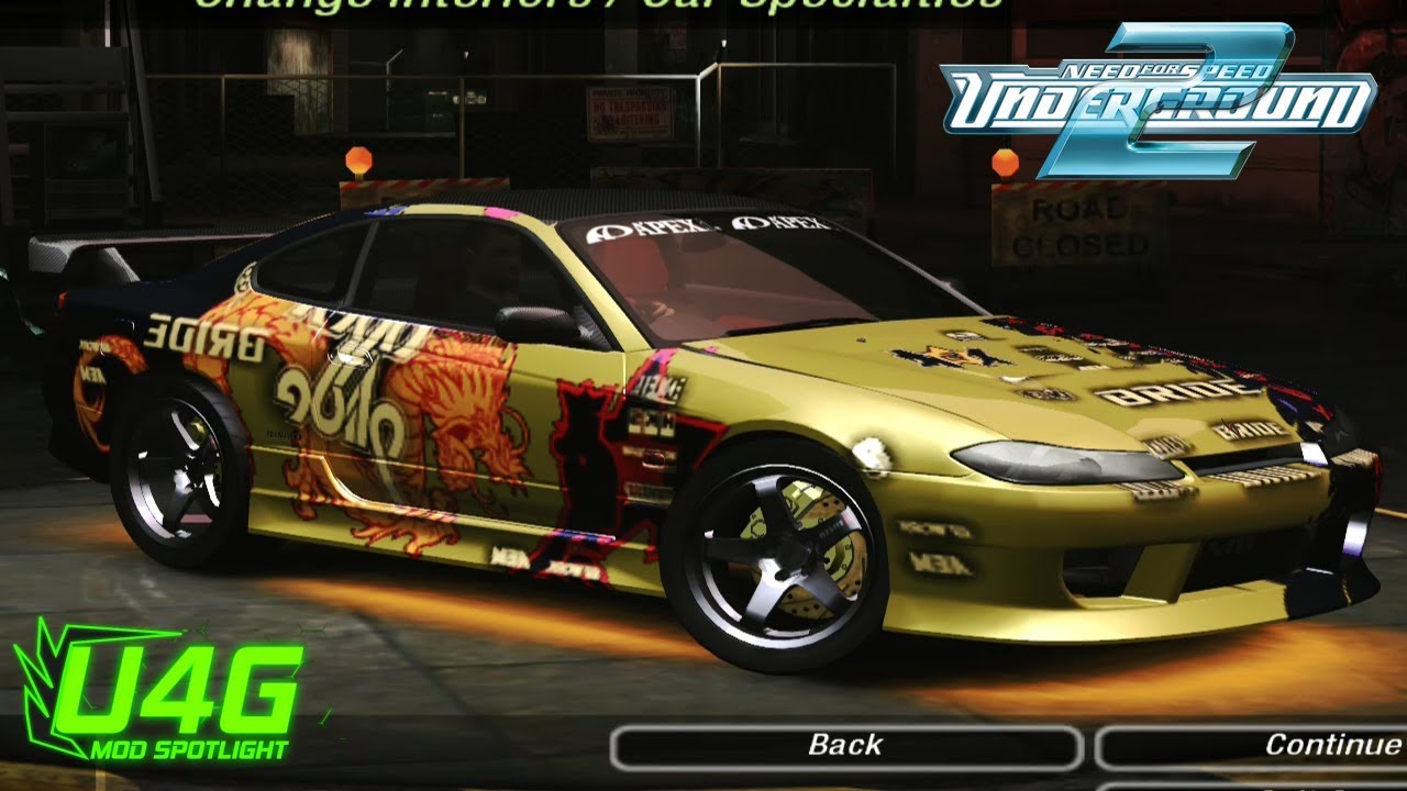 Nissan Silvia Nismo v3 Need For Speed Underground 2 Mod Spotlight U4G
