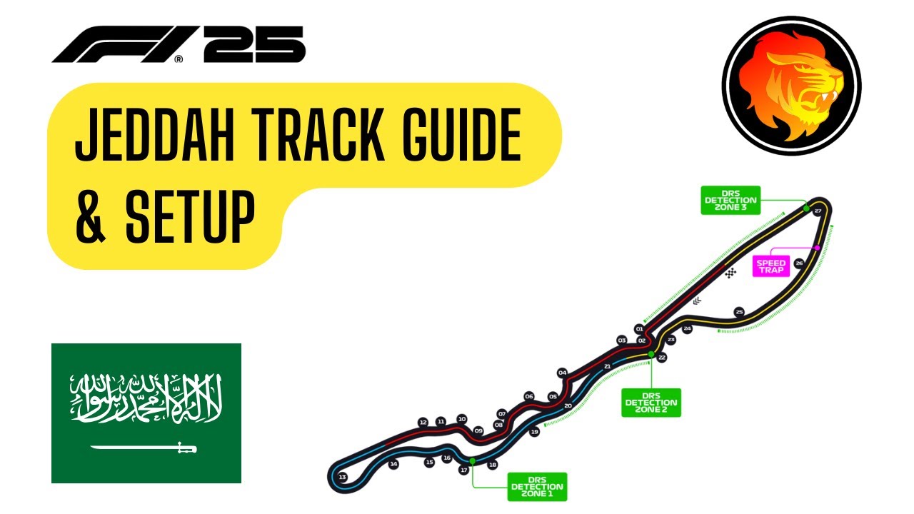 Jeddah Track Guide & Setup | F1 25