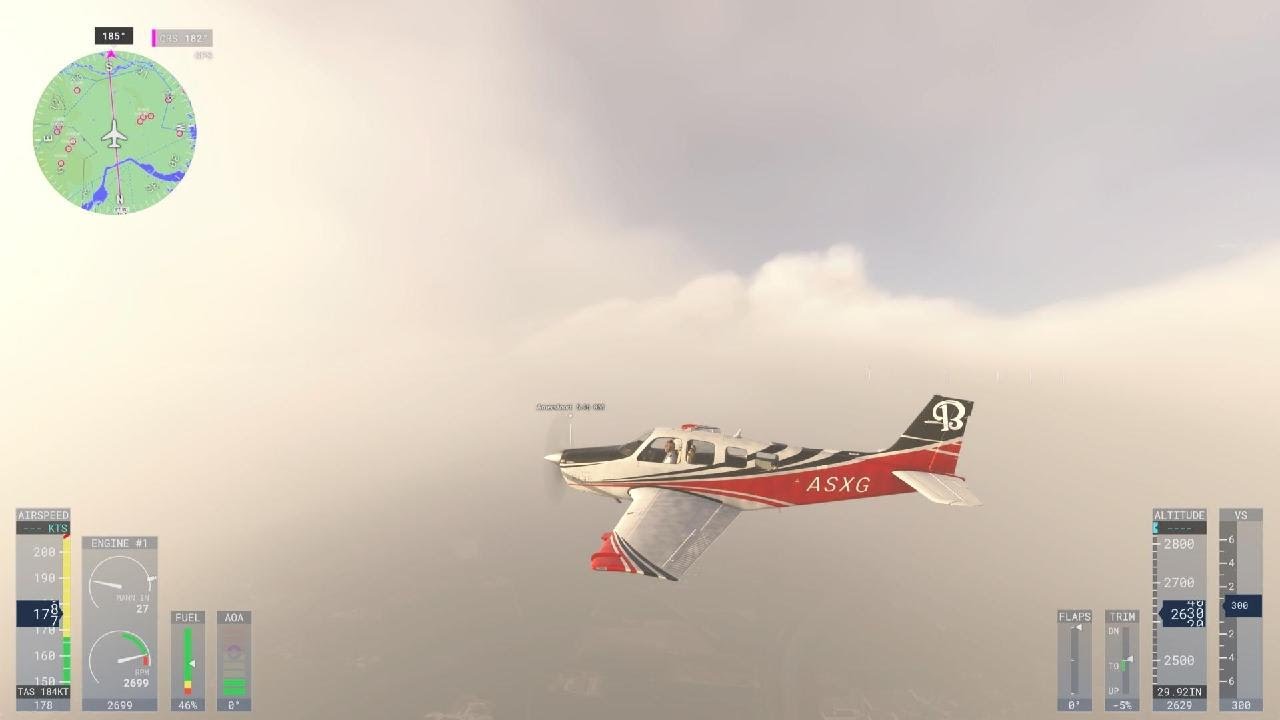 Microsoft Flight Simulator 2024 (PS5) Domestic flight from Lelystad to Eindhoven