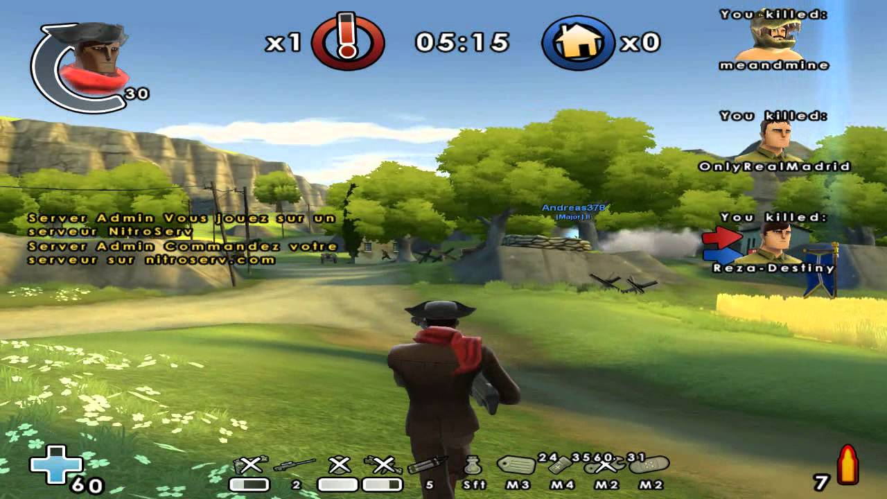 Battlefield Heroes | National Commando Flying and Sniping
