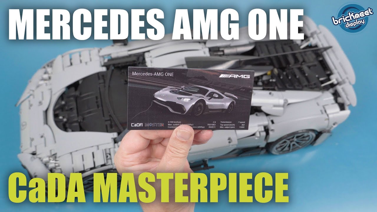Mercedes AMG ONE - Fully Printed Sports Car - CaDA 61503W (Speed Build Review)