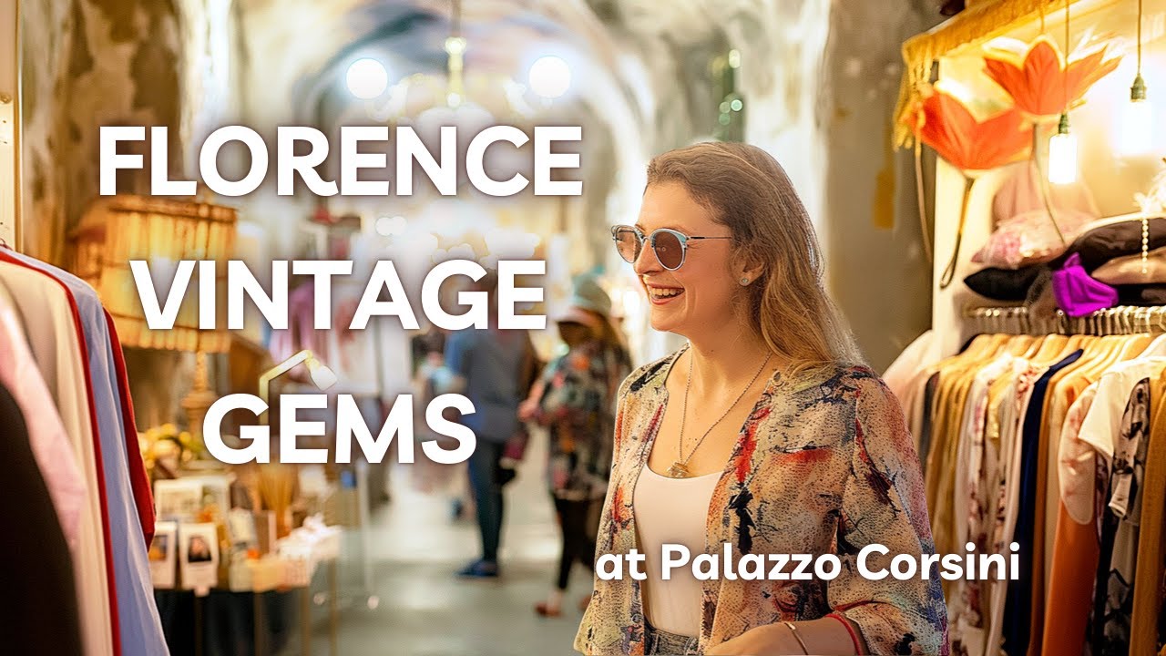 Florence's Hidden Luxury : Discover the Unmissable Vintage Fashion Treasure Trove