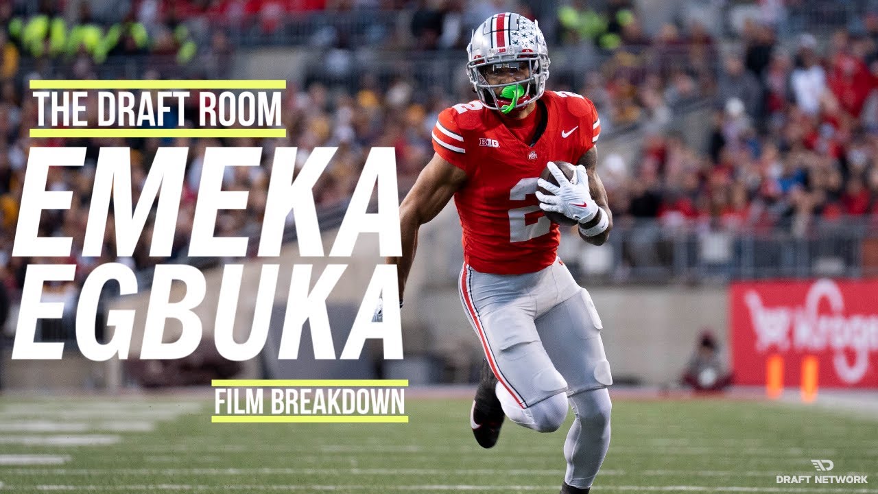 Ohio State WR Emeka Egbuka Film Breakdown | The Draft Room