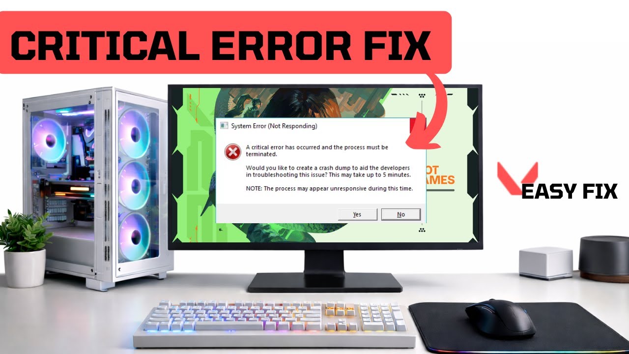 How to Fix Valorant A Critical Error Has Occurred