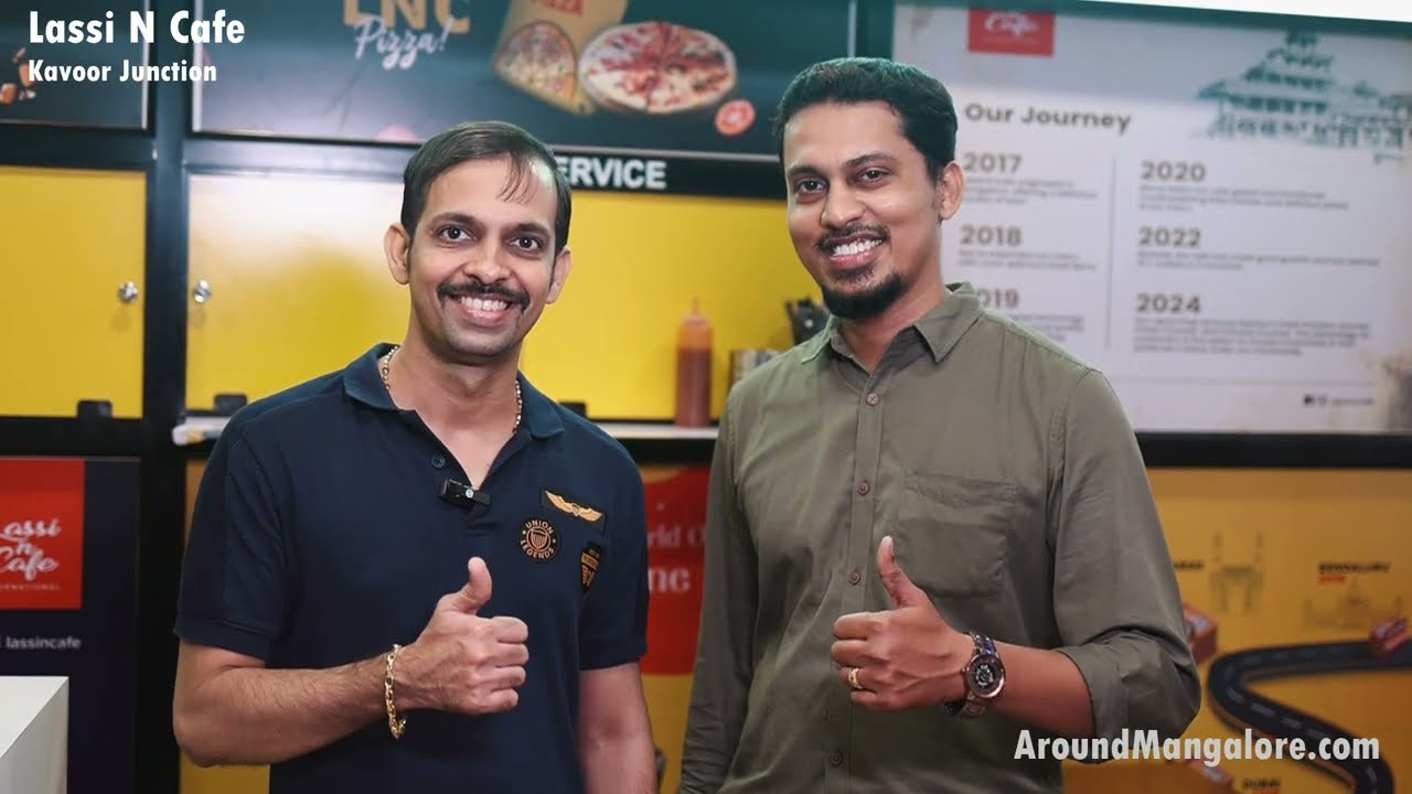Lassi N Cafe - Best fried chicken, juice, pizza, and more! 🍗🥤🍕✈️ #Lassincafe - At Kavoor Junction