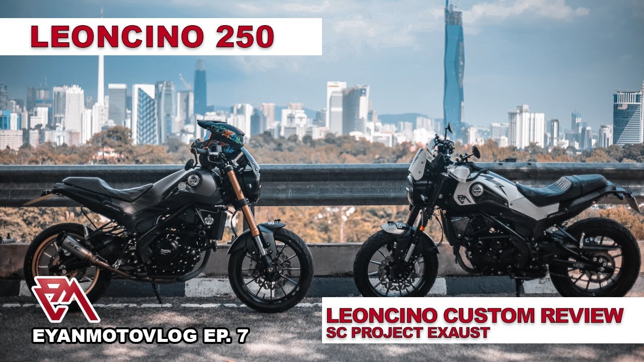 BENELLI LEONCINO 250 I Review Leoncino 250 Custom I EyanMotoVlog Ep.7
