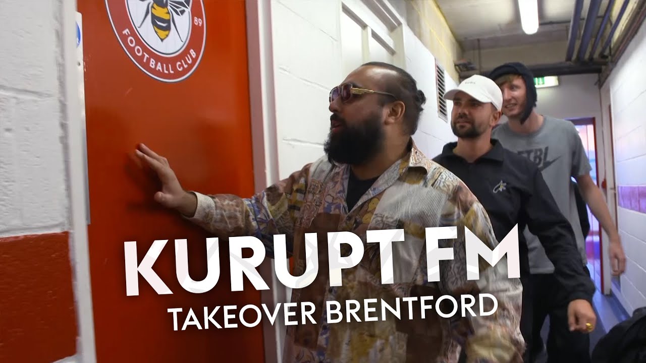 Kurupt FM takeover Brentford FC! | People Just Do Nothing x Soccer AM
