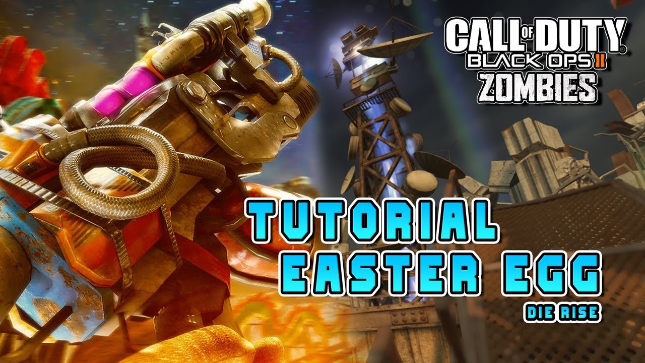 Como completar o EASTER EGG do mapa DIE RISE - Black Ops 2 Zombies
