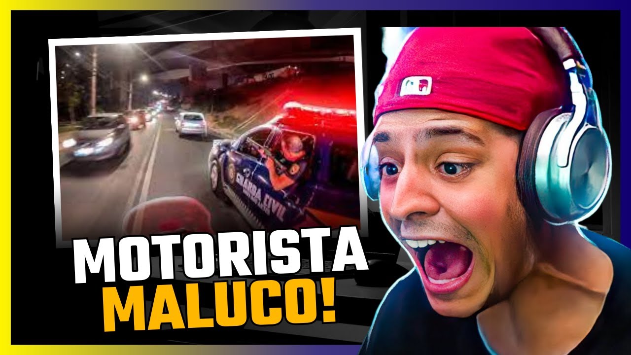 LOUD CORINGA REAGINDO: MOTORISTA SURTADO TENTANDO DAR FUGA! - LENDA CLIPS