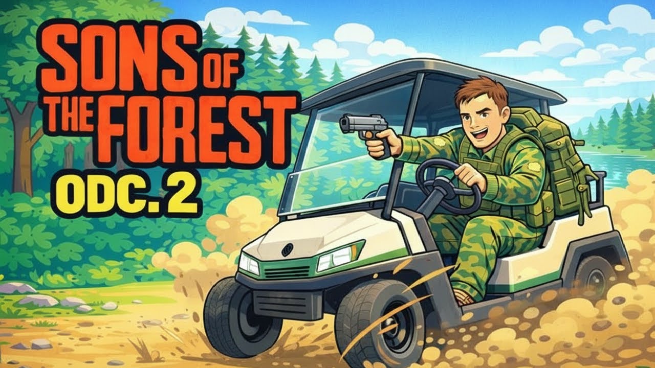 Debil na wózku z gnatem #2 Sons Of The Forest