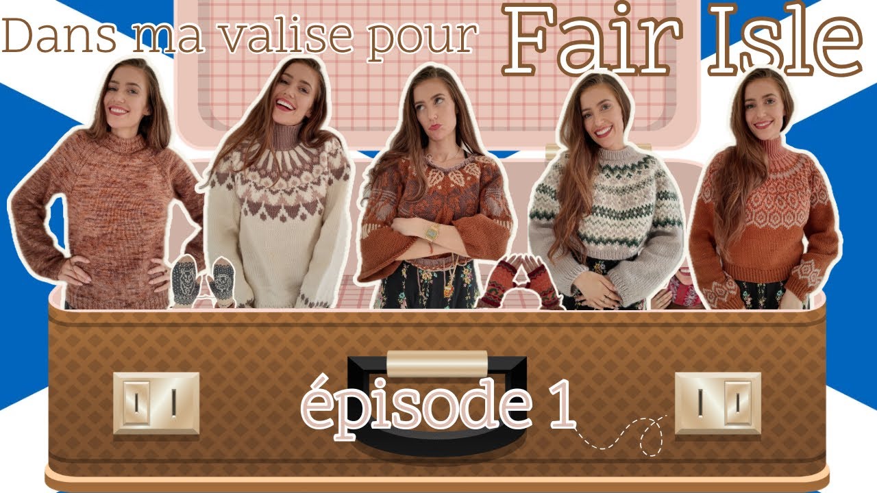 DELULU IS THE NEW SOLULU ｜Vlog Tricot Jacquard et Unboxing OkPik Knits