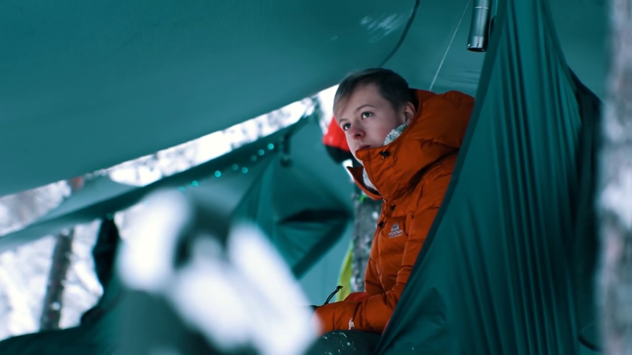 Hammock Winter Camping In The Norwegian Woods