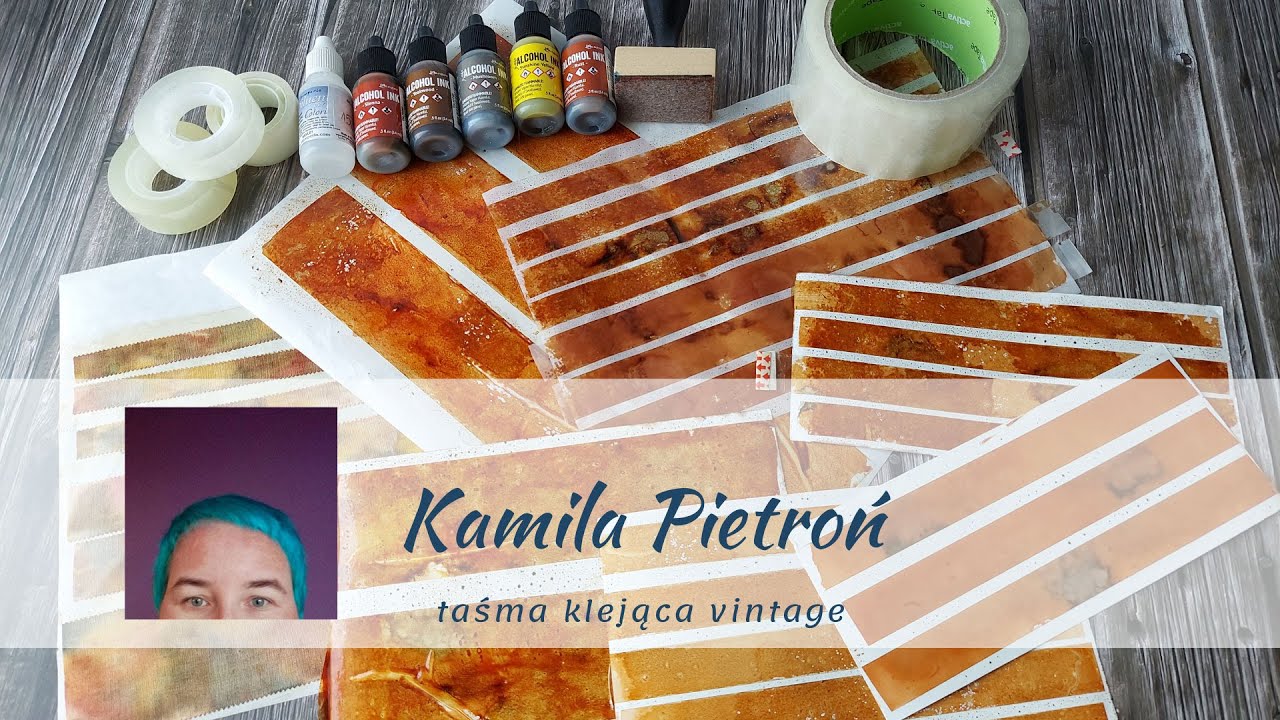 Taśma klejąca vintage