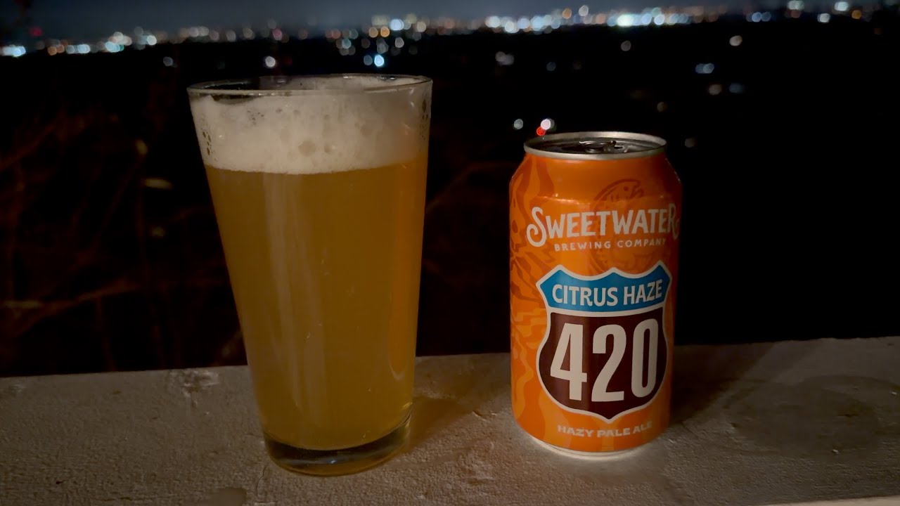 Citrus Haze 420 &mdash; компания Sweetwater Brewing #CitrusHaze #CraftBeer