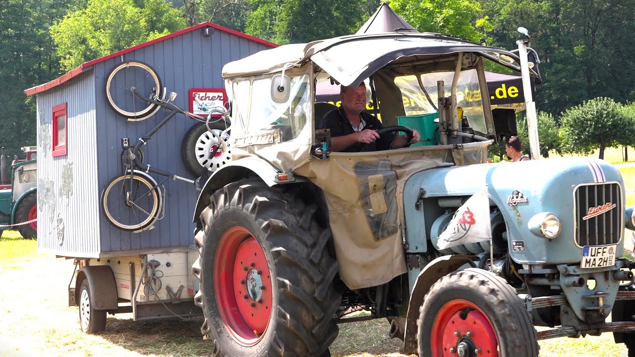 Fan Zone-Fahrerlager - 9. Bulldog und Schleppertreffen in Schlierbach 19.07.2024 Odenwald