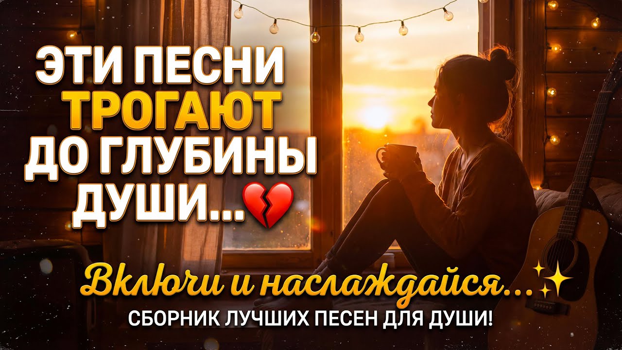 Эти песни трогают до глубины души... 💔 Включи и наслаждайся... ✨ Сборник лучших песен для души!