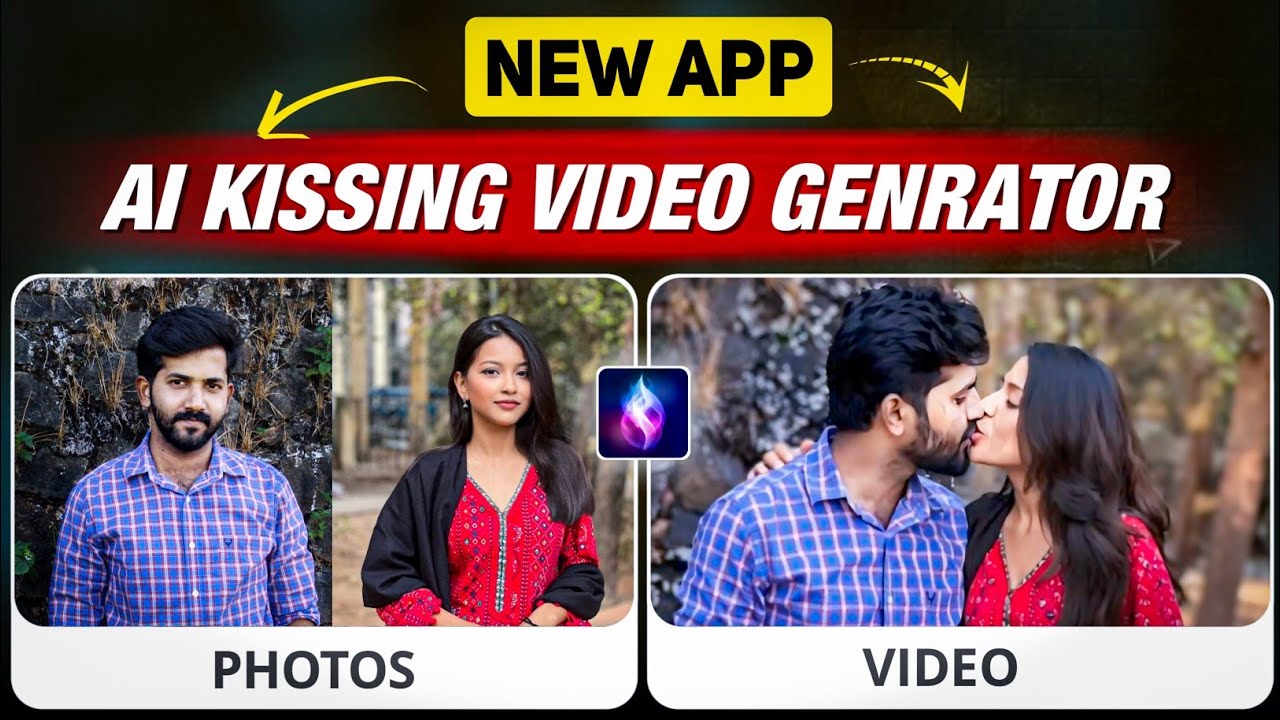 New Ai Kissing Video Generator Free | Ai Kissing Video Kaise Banaye | Kissing Video Generator App